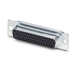 Phoenix Contact 44 Way Panel Mount D-sub Connector Socket, 1.98mm Pitch