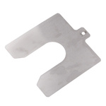 Stainless Steel Pre-Cut Shim, 125mm x 125mm x 0.5mm