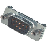 Provertha TMC 25 Way SMT D-sub Connector Socket, 2.76mm Pitch