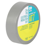Advance Tapes AT7 Grey PVC Electrical Tape, 19mm x 20m