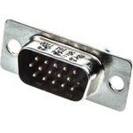 Harting D-Sub High Density 62 Way Through Hole D-sub Connector Plug, 2.41mm Pitch