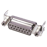 TE Connectivity Amplimite HD-20 15 Way Through Hole D-sub Connector Socket, 2.74mm Pitch