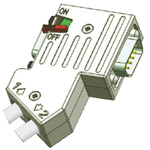 Provertha 40 9 Way Cable Mount D-sub Connector Socket, 15.5mm Pitch
