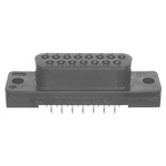 TE Connectivity Amplimite HD-20 15 Way Through Hole D-sub Connector Socket, 2.74mm Pitch
