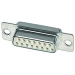 HARTING D-Sub Filter 15 Way Panel Mount D-sub Connector Socket