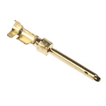 TE Connectivity, AMPLIMITE HDP-20 Series, size 20 Male Crimp D-sub Connector Contact, Gold over Nickel Signal, 24