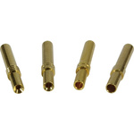 Harting, D-Sub Standard Series, Female Crimp D-sub Connector Contact, PdNi Pin, 18 → 22 AWG