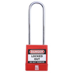 RS PRO 1 Lock 5mm Shackle Steel Safety Lockout
