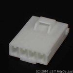JST SL 4 Way D-sub Connector Plug, 3.96mm Pitch