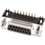 Wurth Elektronik WR 618 9 Way Angled D-sub Connector Socket, 2.77 Pitch, with 4-40 Screw Locks