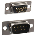 Norcomp 171 9 Way Panel Mount D-sub Connector Plug