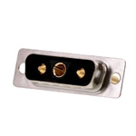 Norcomp 680M 3 Way Panel Mount D-sub Connector Plug, 2.77mm Pitch