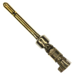 Norcomp, 170 Series, size  20 Male Crimp D-sub Connector Contact, Gold Pin, 24 → 18