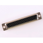 FCT from Molex 173113 62 Way Panel Mount D-sub Connector Socket, 1.98mm Pitch, with 4-40 Screw Locks