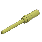 FCT from Molex, 173112 Series, size 1mm Male Crimp D-sub Connector Contact, Gold over Nickel Pin, 20 → 24 AWG