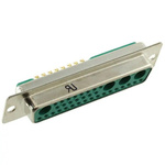 FCT from Molex 173107 36 Way Panel Mount D-sub Connector Socket