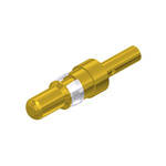 CONEC size 3.6mm Male Crimp D-Sub Connector Power Contact, Gold Flash over Nickel Power, 20 → 16 AWG
