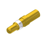 CONEC size 3.6mm Male Crimp D-Sub Connector Power Contact, Gold over Nickel Power, 12 → 10 AWG