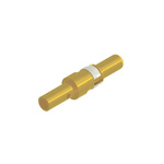 CONEC size 3.6mm Male Crimp D-Sub Connector Power Contact, Gold over Nickel Power, 14 → 12 AWG