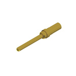CONEC size 1mm Male Crimp D-sub Connector Contact, Gold over Nickel Pin, 20 → 24 AWG