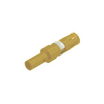 CONEC size 2.6mm Female Crimp D-Sub Connector Power Contact, Gold over Nickel Power, 14 → 12 AWG