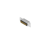 CONEC 15 Way Through Hole D-sub Connector Socket, with Mounting Hole