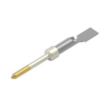 AMPLIMITE Series, PIN Solder D-sub Connector Contact, Gold Pin, 0.8 → 0.9 mm²