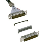 8200 9 Way Wire Mount D-sub Connector Plug, 1.384mm Pitch