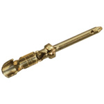 JAE, D/C-20 Series, Male Crimp D-sub Connector Contact, Gold Pin, 24 → 22 AWG