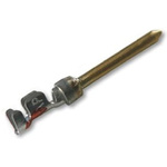 TE Connectivity, AMPLIMITE HD-20 Series, size 20 Male Crimp D-sub Connector Contact, Gold, 24 → 20 AWG