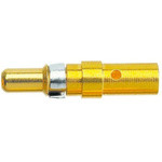 Harting, D-Sub Mixed Series, Male Solder D-Sub Connector Power Contact, Gold Power, 10 → 8 AWG