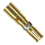 TE Connectivity, AMPLIMITE 109 power VIII Series, size 8 Female Crimp D-Sub Connector Power Contact, Gold over Nickel