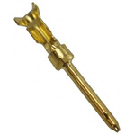 TE Connectivity, AMPLIMITE HDP-20 Series, size 20 Male Crimp D-sub Connector Contact, Gold over Nickel Pin, 24 →