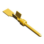 TE Connectivity, AMPLIMITE HDP-20 Series, size 20 Male Crimp D-sub Connector Contact, Gold over Nickel, Gold over