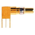 FCT from Molex, FME Series, Male PCB D-Sub Connector Coaxial Contact, Gold over Nickel Pin