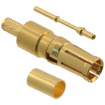 HARTING, D-Sub Mixed Series, Female Crimp D-Sub Connector Coaxial Contact, Gold Coaxial, 30 AWG → 24 AWG
