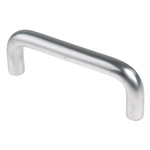 RS PRO Stainless Steel Finish Pull Handle, Aluminium Material, 150mm Fixing Centres