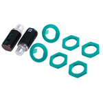 Pepperl + Fuchs Through Beam Photoelectric Sensor, Barrel Sensor, 20 m Detection Range