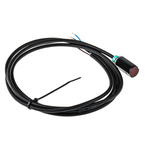Pepperl + Fuchs Retroreflective Photoelectric Sensor, Barrel Sensor, 6.5 m Detection Range