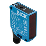 Sick Diffuse Photoelectric Sensor, Block Sensor, 30 mm → 175 mm Detection Range