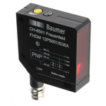 Baumer Diffuse Photoelectric Sensor, Block Sensor, 15 mm → 300 mm Detection Range