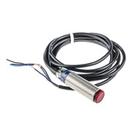 Telemecanique Sensors Multimode Photoelectric Sensor, Barrel Sensor, 120 mm → 15 m Detection Range