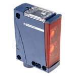 Telemecanique Sensors Diffuse Photoelectric Sensor, Block Sensor, 2.1 m Detection Range