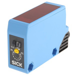 Sick Retroreflective Photoelectric Sensor, Block Sensor, 100 mm → 15 m Detection Range