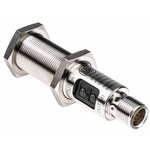 ifm electronic Retroreflective Photoelectric Sensor, Barrel Sensor, 30 mm → 5 m Detection Range