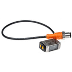 ifm electronic Retroreflective Photoelectric Sensor, Block Sensor, 50 mm → 5 m Detection Range