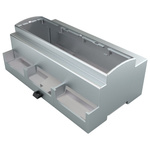Italtronic DIN Rail Enclosure Type Modulbox XTS Series , ABS, Polycarbonate DIN Rail Enclosure