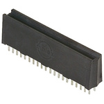 Molex BUS BAR SOCKET EXTREME POWER-EDGE Series Female Edge Connector, Through Hole Mount, 4-Contacts, 2-Row, Solder