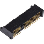 JAE 52 Way Right Angle Mini PCIe, PCI Memory Card Connector With Solder Termination