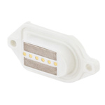 Rosenberger, MultiMag 6, Straight Panel Mount Female Magnetic Connector, PCB Termination